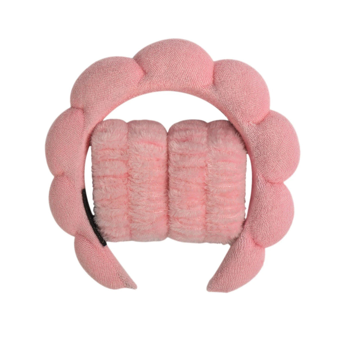 Spa Headband and Wristband Set for Face Washing