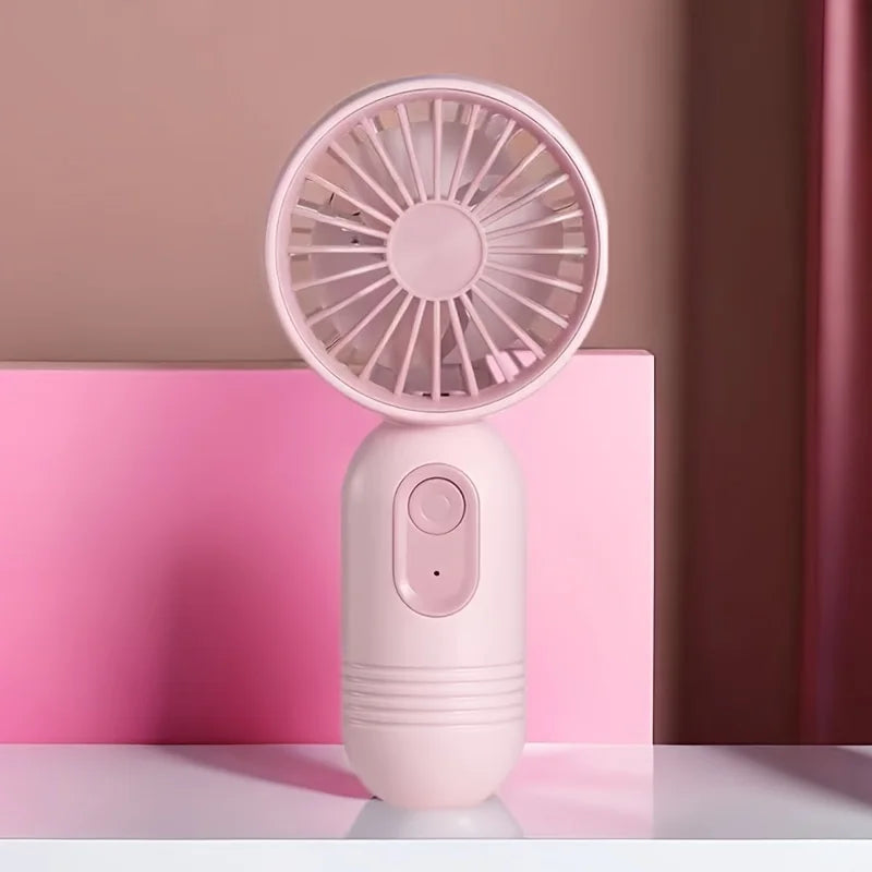 Ultra-Portable USB Mini Handheld Fan (Pack of 3) – 3-Speed Rechargeable Pocket Cooling Fan