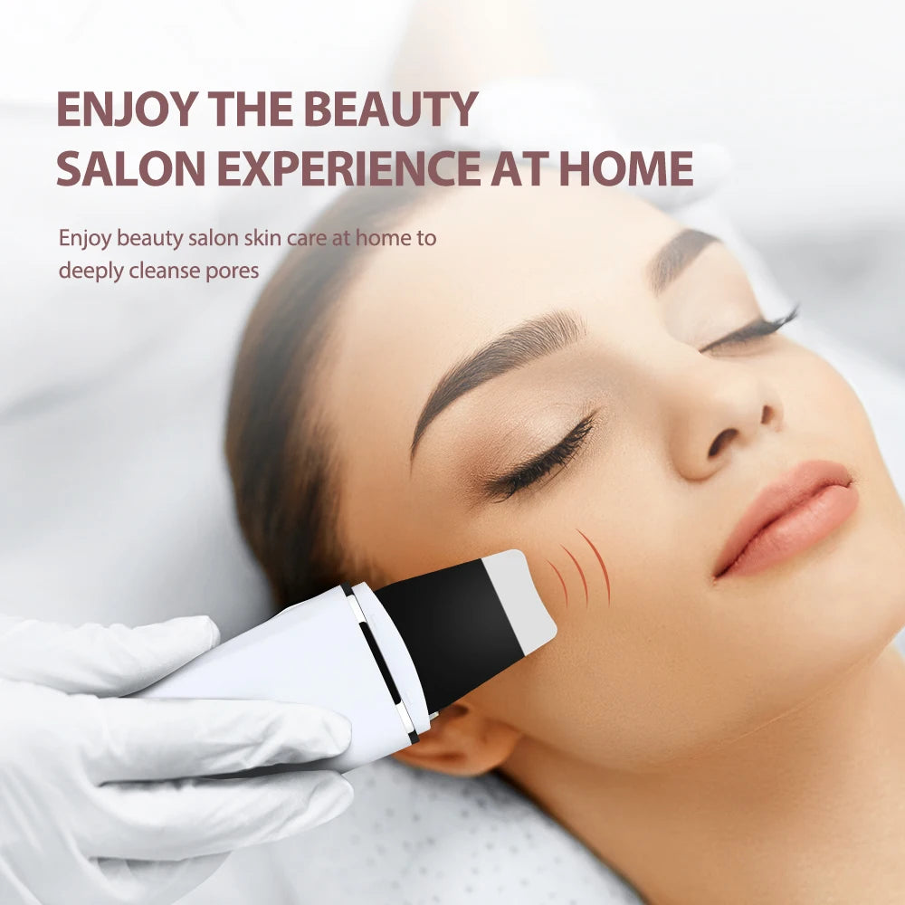 Ultrasonic Skin Scrubber & Pore Cleanser Device