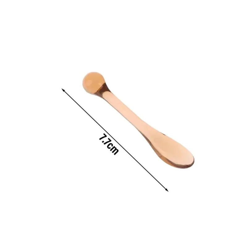 Mini Cosmetic Spatula & Eye Cream Applicator Set - Facial Mask Scoop Roller