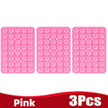 Silicone Suction Cup Phone Holde Multifunctional Fixed Anti-slip Mobile Fixture Double Sided Detachable Phone Rubber Sucker Pad