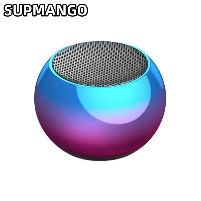Mini Bocina Bluetooth Portátil M3 Metalizada con Subwoofer