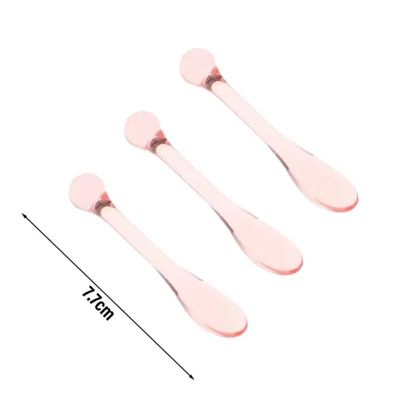 Mini Cosmetic Spatula & Eye Cream Applicator Set - Facial Mask Scoop Roller