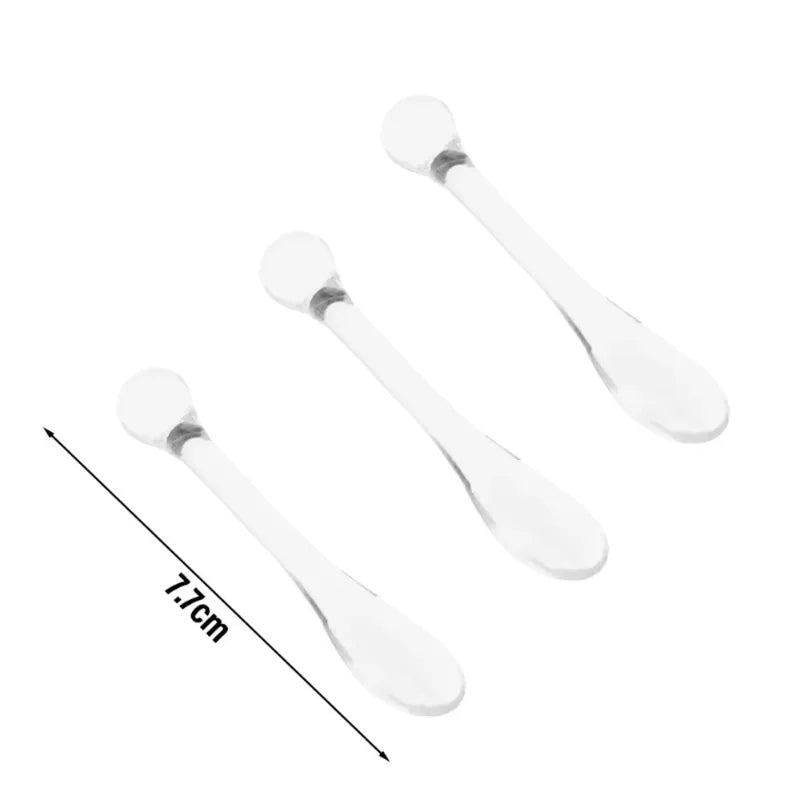Mini Cosmetic Spatula & Eye Cream Applicator Set - Facial Mask Scoop Roller