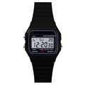 Retro Digital Sport Watch – Unisex LED Slim Wristwatch with Alarm & Date