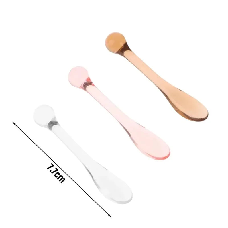 Mini Cosmetic Spatula & Eye Cream Applicator Set - Facial Mask Scoop Roller