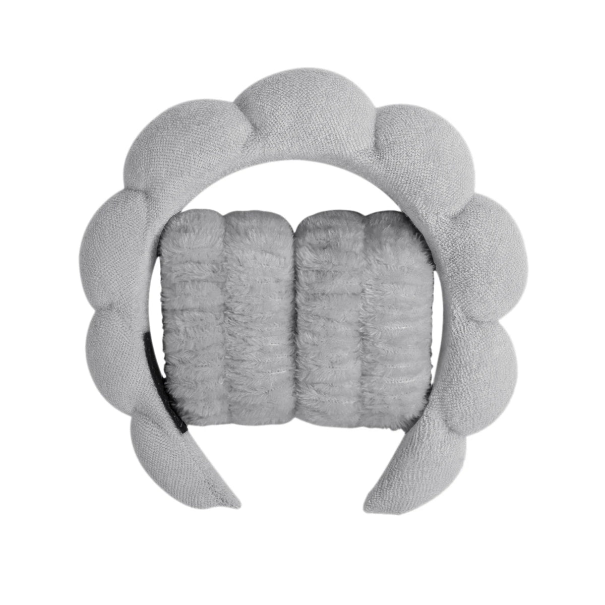 Spa Headband and Wristband Set for Face Washing