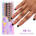 150Pcs French Press On Nails Kit - Reusable Acrylic False Nail Tips