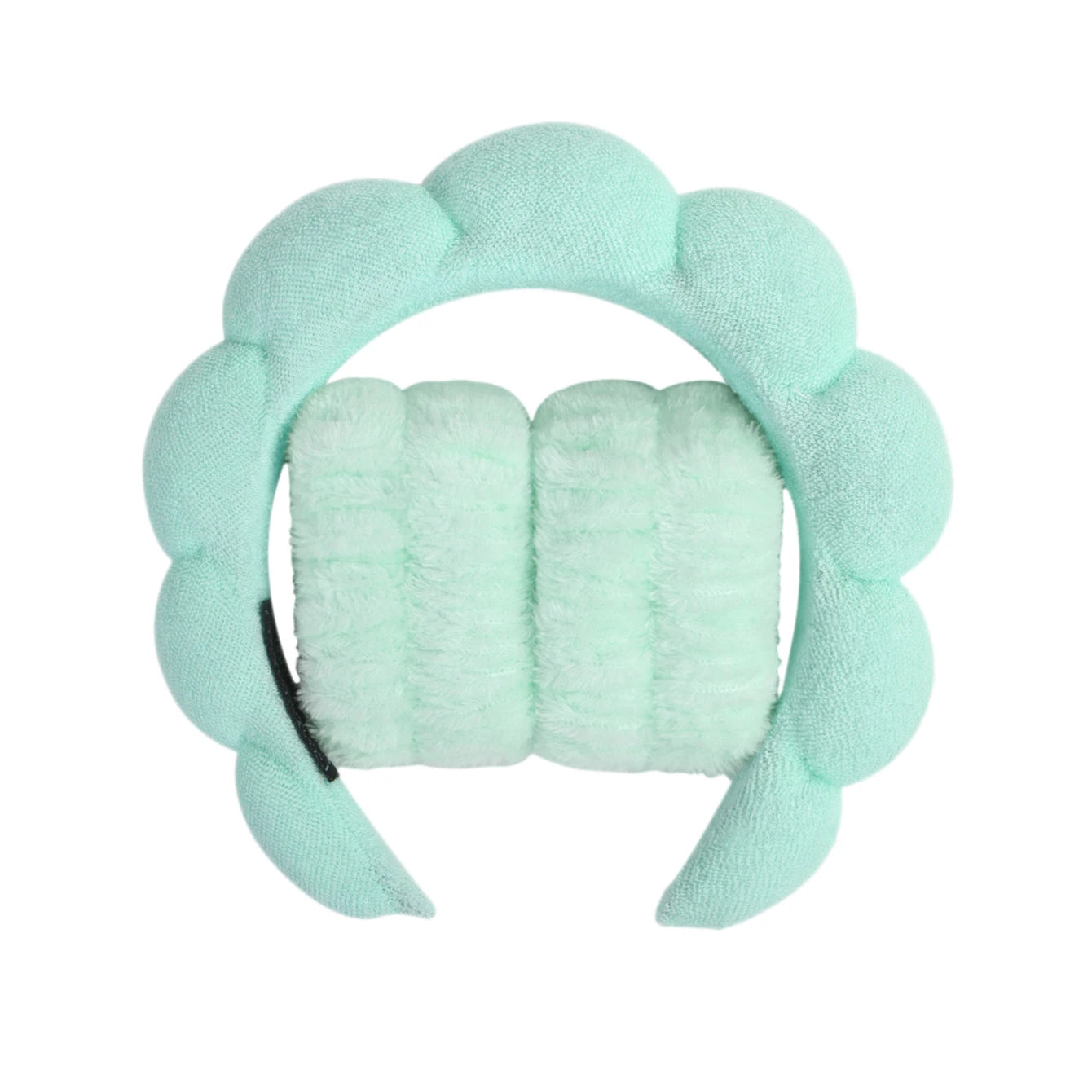 Spa Headband and Wristband Set for Face Washing