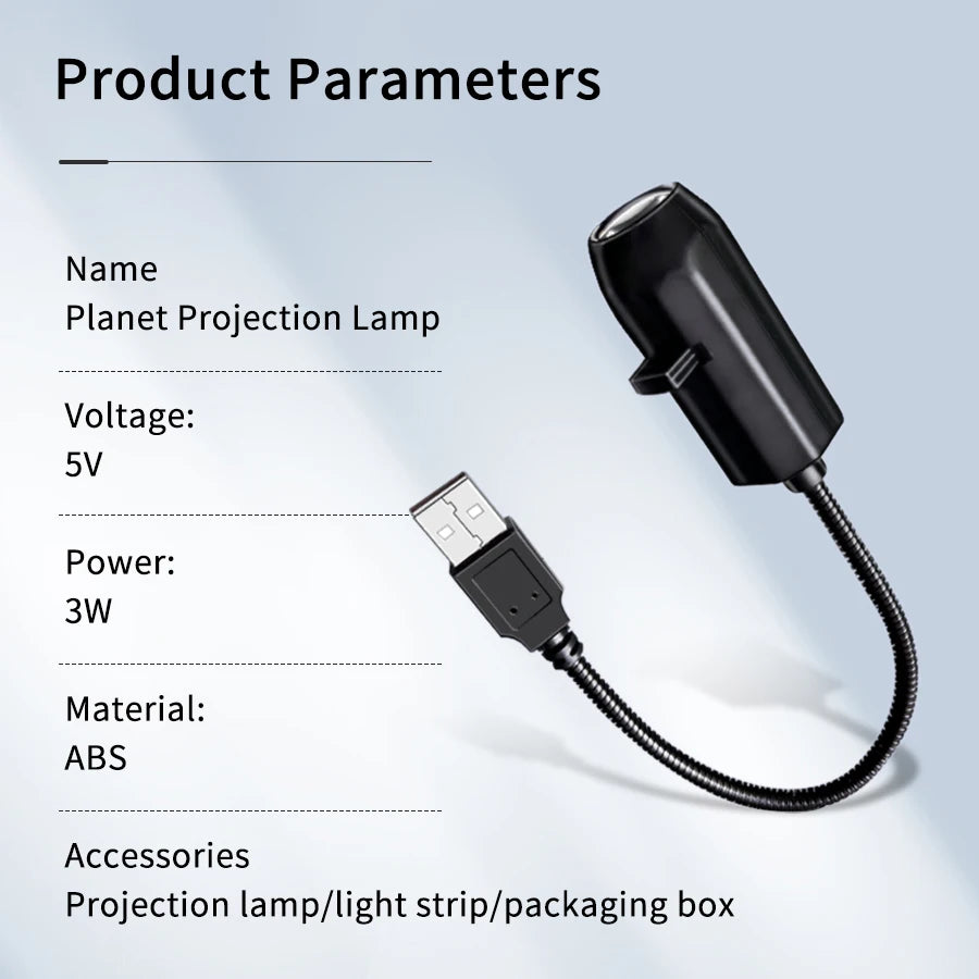 USB Galaxy & Theme LED Projector Lamp
