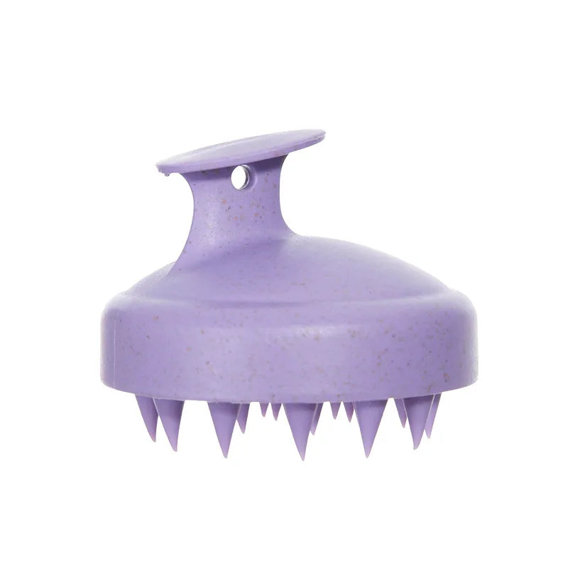 Soft Silicone Scalp Massager Shampoo Brush – Hair Washing & Exfoliating Scrub Brush