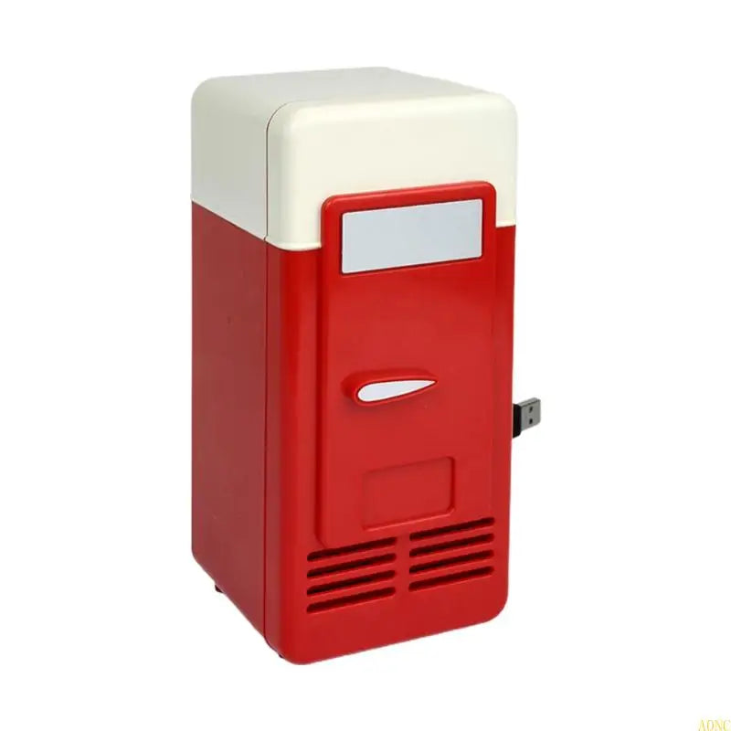 Portable Mini USB Fridge & Beverage Cooler - Compact Desktop & Car Drink Refrigerator