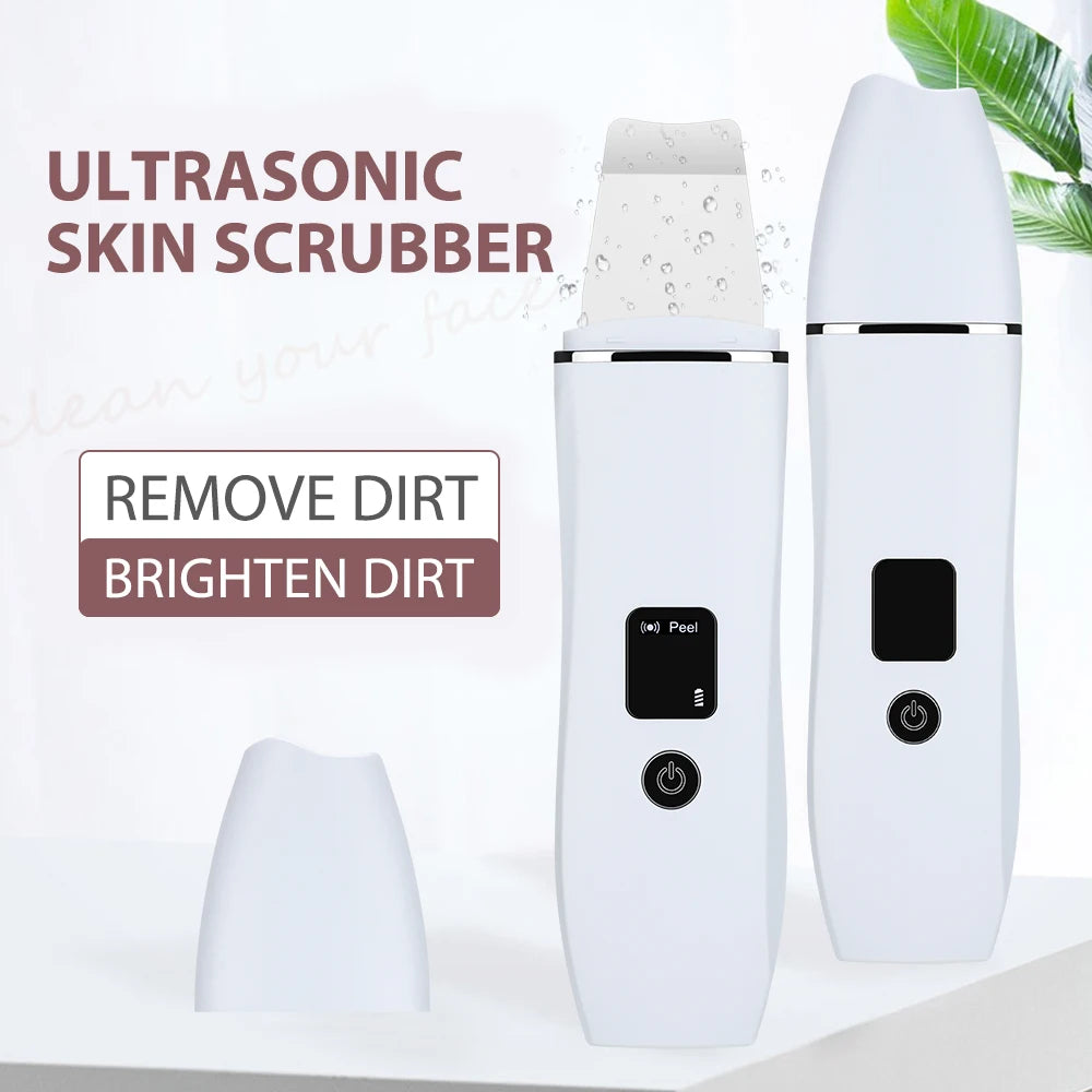 Ultrasonic Skin Scrubber & Pore Cleanser Device