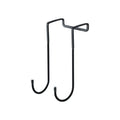 Over-the-Door Double S-Hook Hanger - Heavy Duty Stainless Steel Organizer