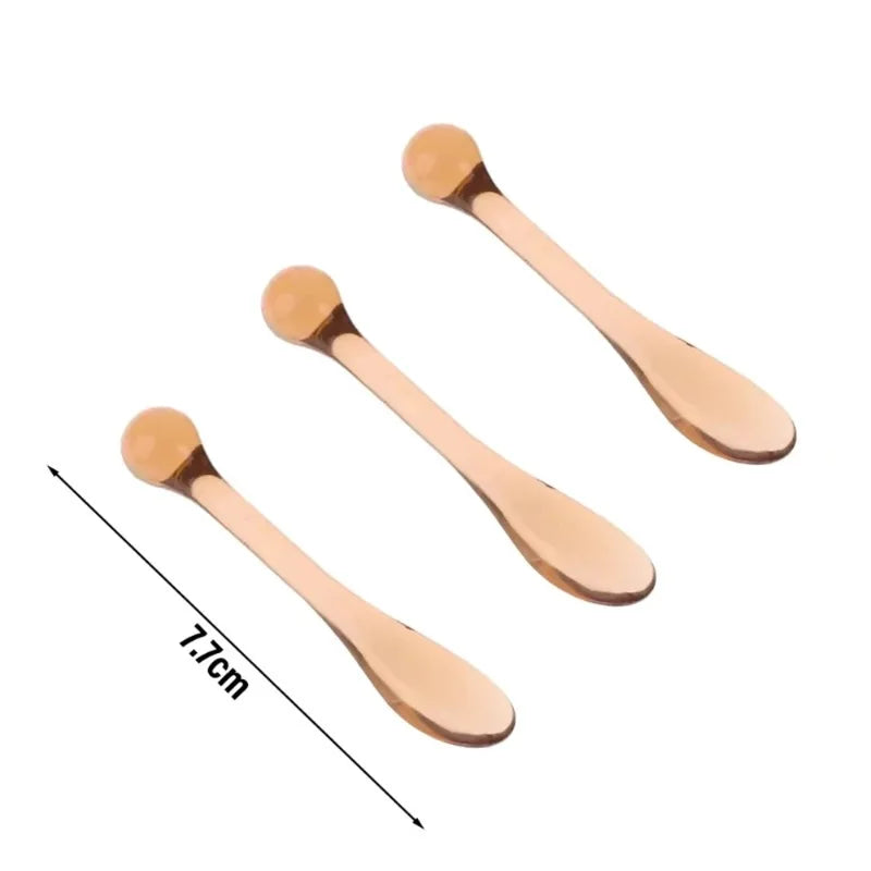 Mini Cosmetic Spatula & Eye Cream Applicator Set - Facial Mask Scoop Roller