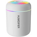 Mini USB Portable Air Humidifier – 180ml Quiet Cool Mist Diffuser with LED Night Light