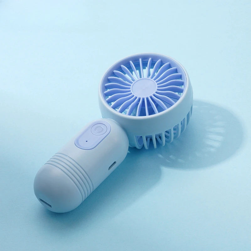 Ultra-Portable USB Mini Handheld Fan (Pack of 3) – 3-Speed Rechargeable Pocket Cooling Fan